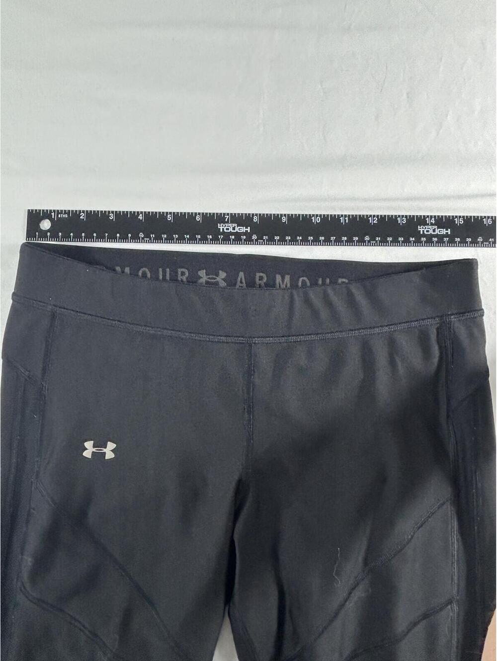 Under Armour Women's HeatGear Compression Leggings Black Size XL - Picture 2 of 5